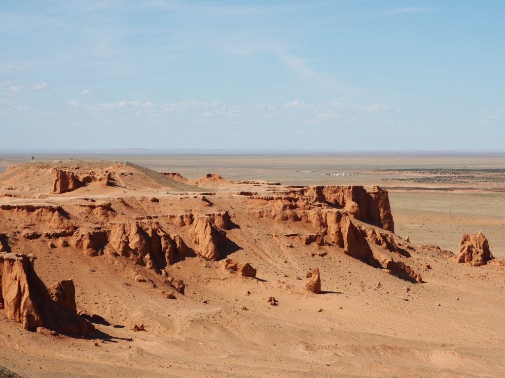 Bayanzag Flaming Cliffs.
