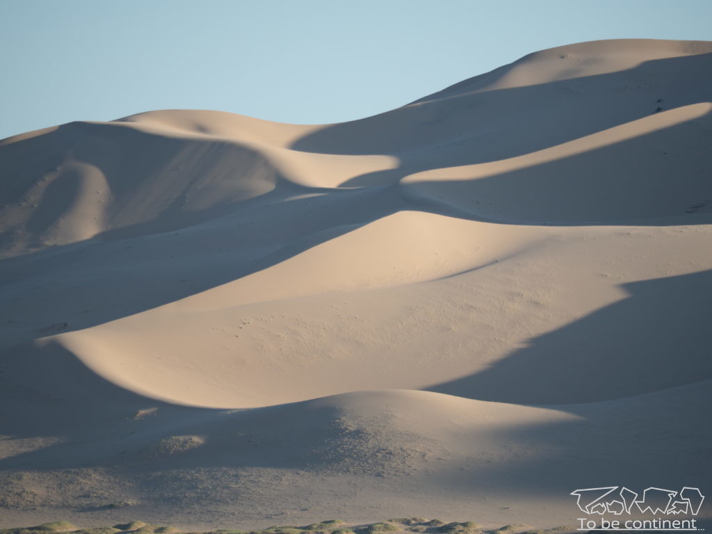 Wydmy Khongor na Pustyni Gobi.