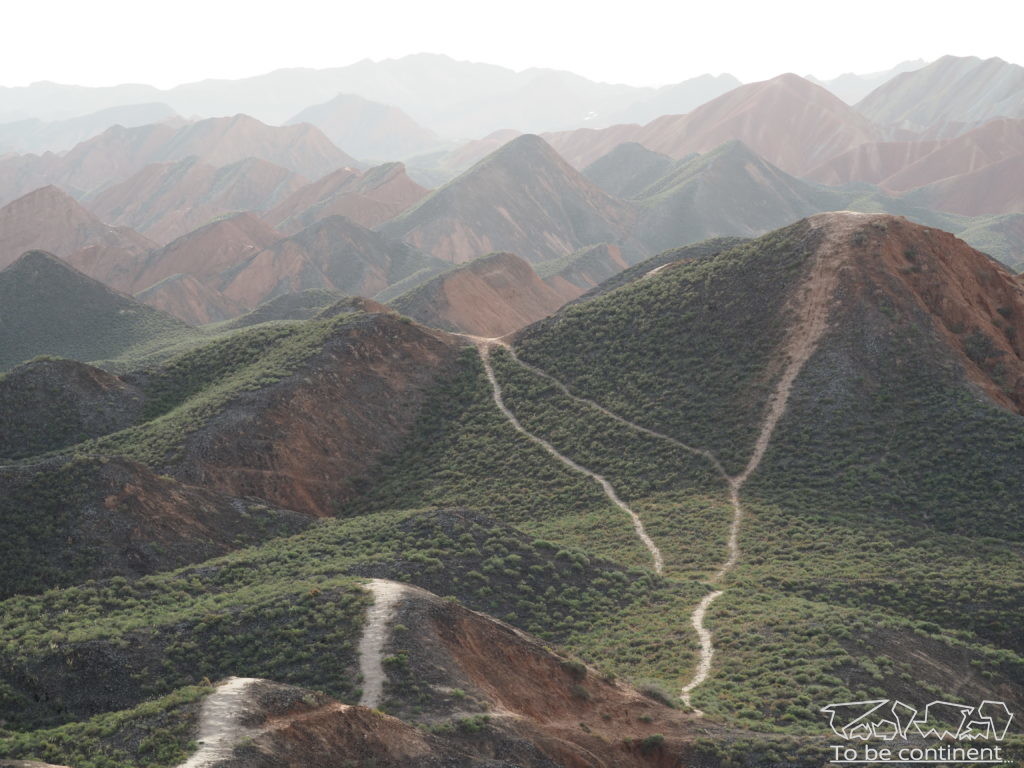 Narodowy Park Geologiczny Zhangye Danxia. 