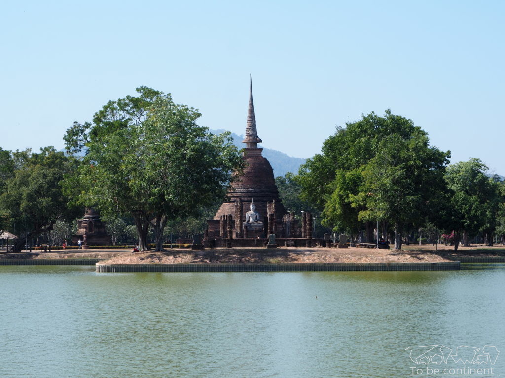 Wat Sa Si. Sukhothai.