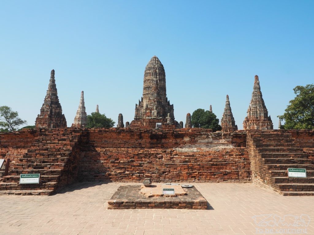 Wat Chai Watthanaram. Ayutthaya.